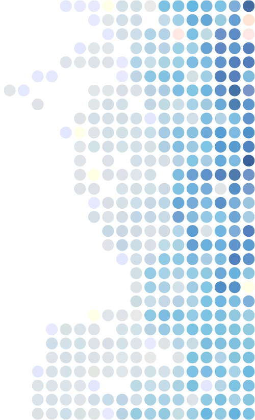 abstract dot matrix graphical pattern