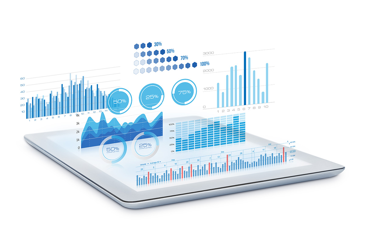 Data and analytics graphic